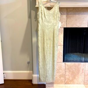 Light green mother of the bride formal dress by Scala